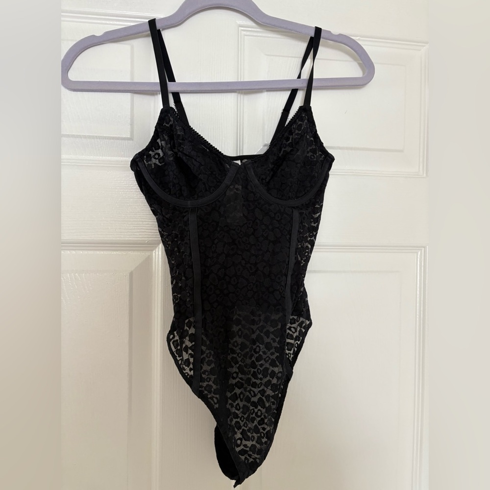 Black Lace Bodysuit